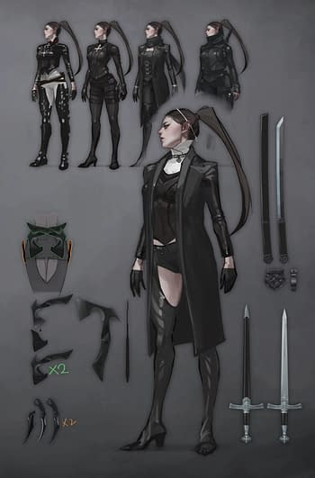 Cover image for GUMAA BEGINNING OF HER #4 (OF 7) CVR C JEEHYUNG CONCEPT ART