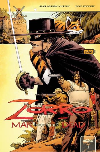 Cover image for ZORRO MAN OF THE DEAD #3 (OF 4) CVR A MURPHY (MR)