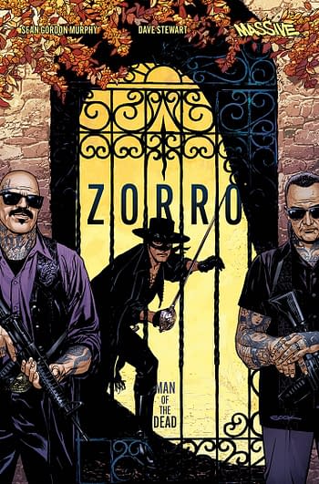 Cover image for ZORRO MAN OF THE DEAD #3 (OF 4) CVR B SOOK (MR)