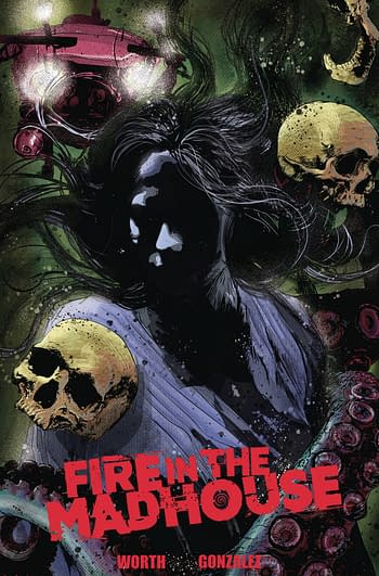 Cover image for FIRE IN THE MADHOUSE #2 (OF 4) CVR A HERNAN GONZALEZ (MR)