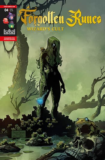 Cover image for FORGOTTEN RUNES WIZARDS CULT #4 (OF 10) CVR C BROWN