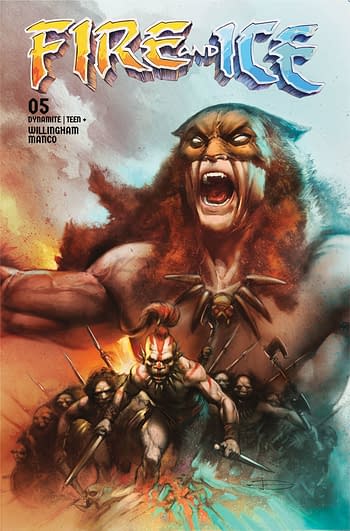 Cover image for FIRE AND ICE #5 CVR B MANCO
