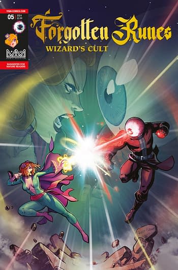 Cover image for FORGOTTEN RUNES WIZARDS CULT #5 (OF 10) CVR C BROWN