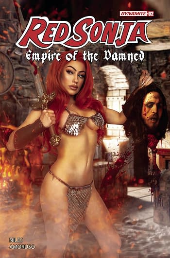 Cover image for RED SONJA EMPIRE DAMNED #2 CVR D COSPLAY
