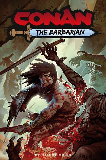 Cover image for CONAN BARBARIAN #12 CVR B SAYGER (MR)