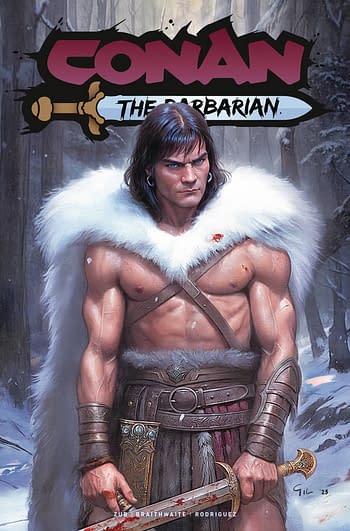 Cover image for CONAN BARBARIAN #13 CVR D AGUDIN (MR)