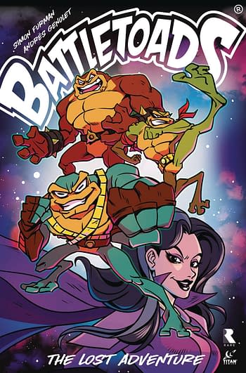 Cover image for BATTLETOADS THE LOST ADVENTURE TP