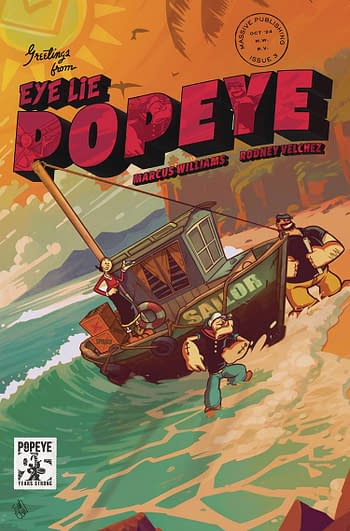 Cover image for EYE LIE POPEYE #3 (OF 5) CVR B TOMASELLI