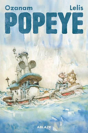 Cover image for POPEYE MAN OVERBOARD GN