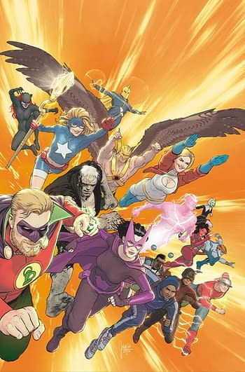 Justice Society Of America #12 Tribute To Mike Wieringo & Lee Moder