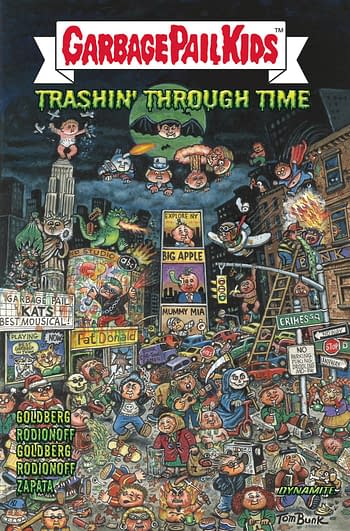 Cover image for GARBAGE PAIL KIDS THROUGH TIME HC