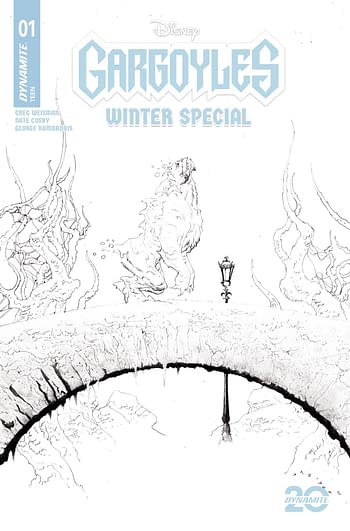 Cover image for GARGOYLES WINTER SPECIAL #1 CVR E 10 COPY INCV LEE LINE ART