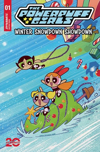 Cover image for POWERPUFF GIRLS WINTER SNOWDOWN SHOWDOWN #1 CVR A LAURO