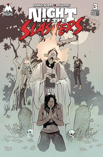 Cover image for NIGHT OF THE SLASHERS #3 CVR A FRY (MR)