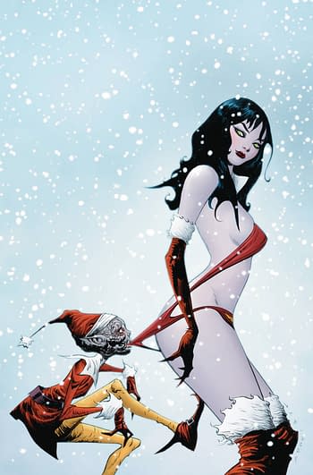 Cover image for VAMPIRELLA HELLIDAY 2024 SP #1 CVR J 30 COPY INCV LEE & CHUN