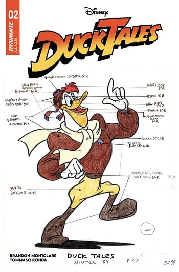 Cover image for DUCKTALES #2 CVR E CLASSIC CHARACTER ART