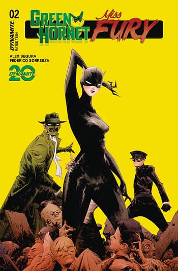 Cover image for GREEN HORNET MISS FURY #2 CVR B LEE & CHUNG