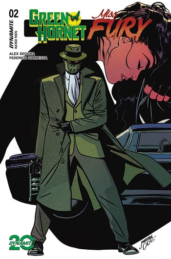 Cover image for GREEN HORNET MISS FURY #2 CVR C CASE