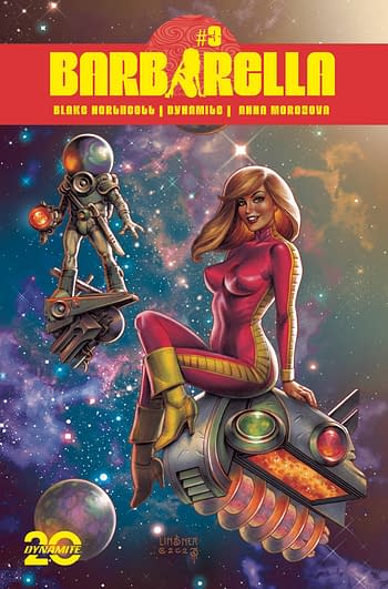 Cover image for BARBARELLA #3 CVR A LINSNER