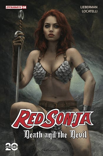 Cover image for RED SONJA DEATH AND THE DEVIL #4 CVR B CELINA