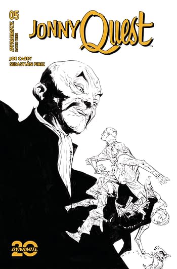 Cover image for JONNY QUEST #5 CVR H 15 COPY INCV LEE LINE ART