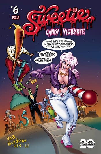 Cover image for SWEETIE CANDY VIGILANTE VOL 2 #6 CVR B BURDEN (MR)