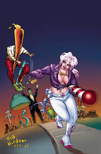 Cover image for SWEETIE CANDY VIGILANTE VOL 2 #6 CVR G 10 COPY BURDEN VIRGIN