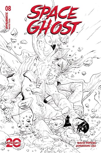 Cover image for SPACE GHOST #8 CVR H 15 COPY INCV LEE LINE ART