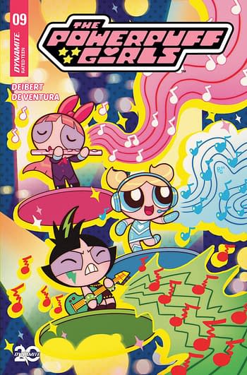 Cover image for POWERPUFF GIRLS #9 CVR A GANUCHEAU