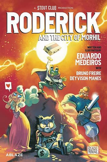 Cover image for RODERICK AND THE CITY OF MORHIL TP