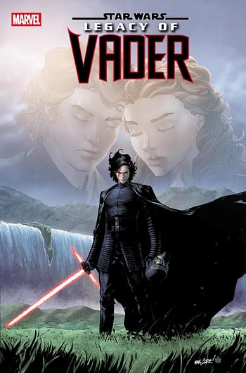 Cover image for STAR WARS LEGACY OF VADER #4 25 COPY INCV DAVID MARQUEZ VAR