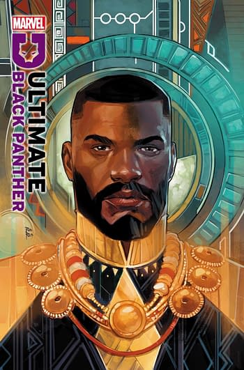 Cover image for ULTIMATE BLACK PANTHER #16 ROD REIS ULTIMATE SPECIAL VAR