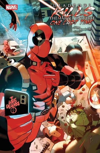 Cover image for DEADPOOL KILLS THE MARVEL U ONE LAST TIME #2 (OF 5) VAR