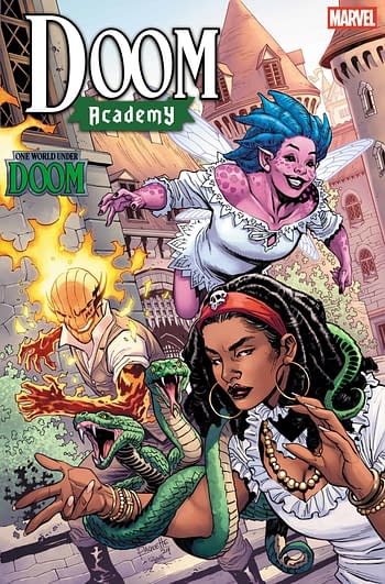 Cover image for DOOM ACADEMY #4 (OF 5) YANICK PAQUETTE VAR