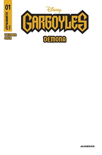 Cover image for GARGOYLES DEMONA #1 CVR I BLANK AUTHENTIX