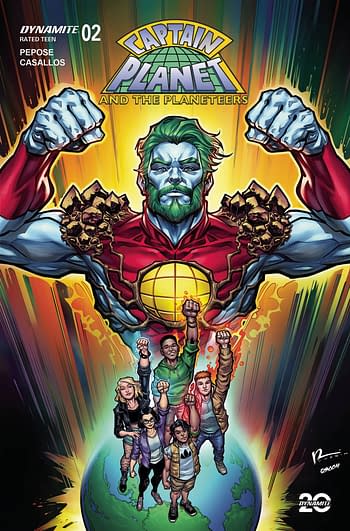 Cover image for CAPTAIN PLANET #2 CVR A HARDIN