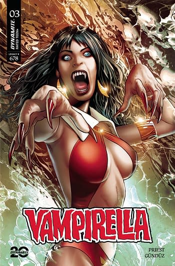 Cover image for VAMPIRELLA (2025) #3 CVR B LAND