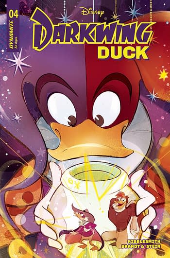 Cover image for DARKWING DUCK #4 CVR D BALDARI