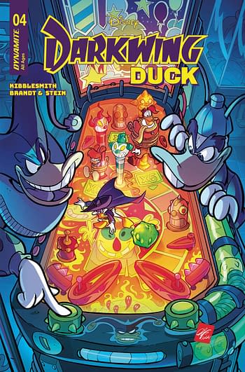 Cover image for DARKWING DUCK #4 CVR E CANGIALOSI