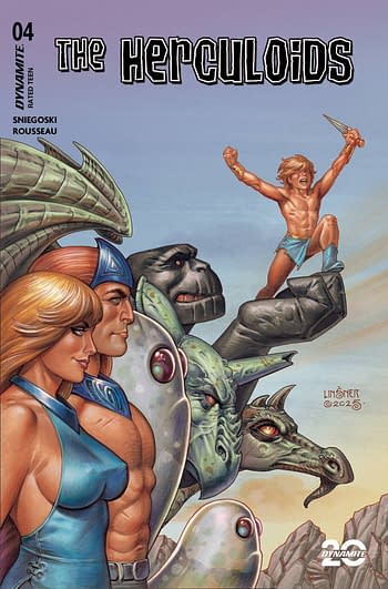 Cover image for HERCULOIDS #4 CVR B LINSNER