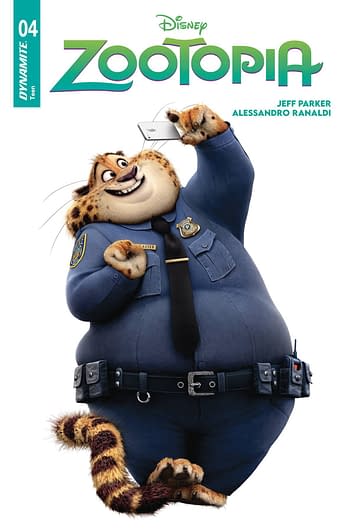 Cover image for ZOOTOPIA #4 CVR E MOVIE CHARACTERS