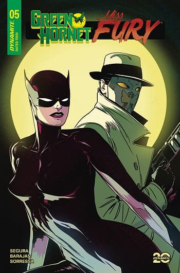 Cover image for GREEN HORNET MISS FURY #5 CVR C CASE