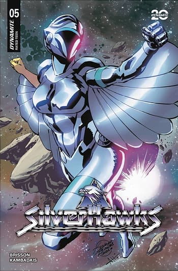 Cover image for SILVERHAWKS #5 CVR D BORGES