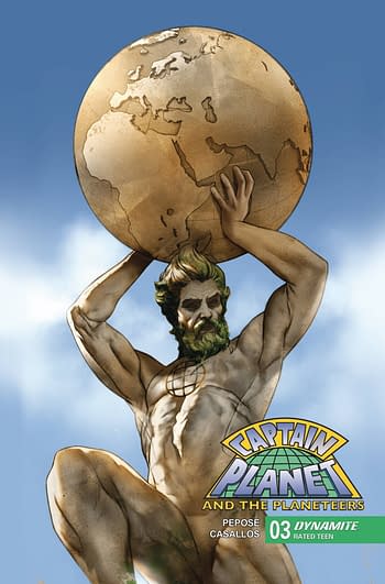 Cover image for CAPTAIN PLANET #3 CVR D OLIVER