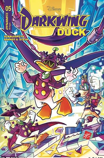 Cover image for DARKWING DUCK #5 CVR E CANGIALOSI