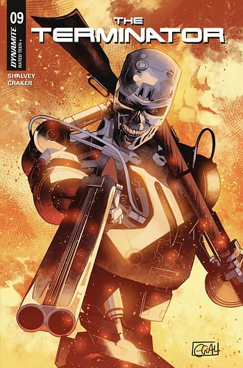 Cover image for TERMINATOR #9 CVR B GALMON