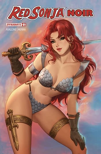 Cover image for RED SONJA NOIR #1 CVR A LEIRIX