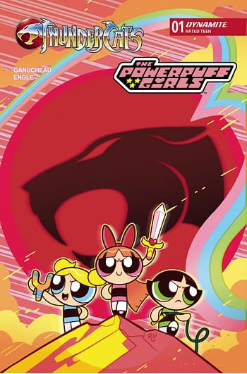 Cover image for THUNDERCATS POWERPUFF GIRLS #1 CVR A GANUCHEAU