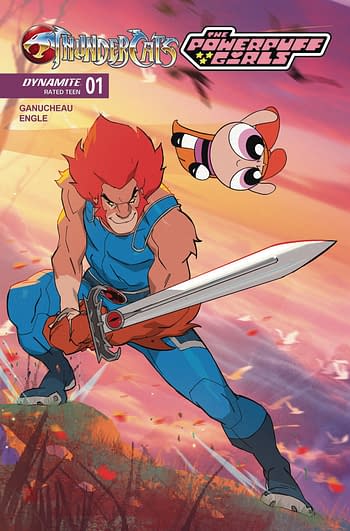 Cover image for THUNDERCATS POWERPUFF GIRLS #1 CVR C STONE