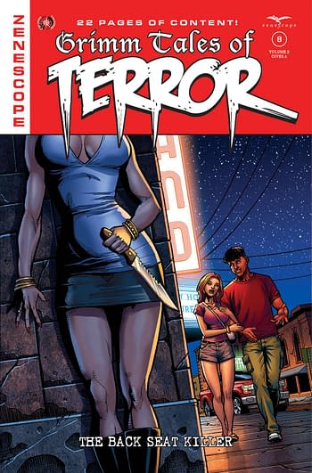 Cover image for GFT TALES OF TERROR VOL 5 #8 CVR B ANTHONY SPAY (MR)